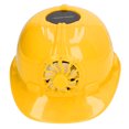 thumbnail image 1 of Solar Fan Hard Hat, Efficient Solar Power Generation Hard Safety Hat with Removable Lining for Construction Dark Blue,Red,Yellow, 1 of 7