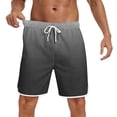 thumbnail image 6 of LMOIPLI Men's Swim Trunks with Mesh Liner Quick Dry Bathing Suits Beach Vacation Swimsuit Board Shorts with Pocket Black XXL, 6 of 7