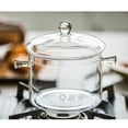 thumbnail image 4 of EeaseMX Olla de vidrio resistente al calor para sopa, olla transparente para guisos, olla para fideos instantáneos, cuencos para cocinas caseras y restaurantes (1,5 L con tapa de cuentas), 4 of 7