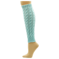 thumbnail image 4 of Leg Warmers for Women, 6 Pairs Knee High Cable Knit Warm Thermal Acrylic Winter Sleeve (Pack D), 4 of 5