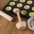 thumbnail image 3 of Bangcool Egg Tart Tool Double Ended Wooden Pastry Tamper Tart Tamper Kitchen Tool, 3 of 10