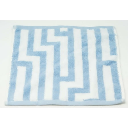 Hotel Collection Circuitry 13" Turkish Cotton Geometric Washcloths - Marine Blue