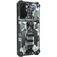 thumbnail image 2 of Samsung Galaxy S21 Plus Case, Camouflage Sturdy Phone Case with Heavy Duty Shockpro of Military Grade Anti-Fall Protection and Built-in Magnetic Cover for Samsung Galaxy S21 Plus MC Mint Green, 2 of 14