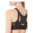 thumbnail image 4 of Champion Womens Motion Control Zip Front Sports Bra, 40C, Black, 4 of 7