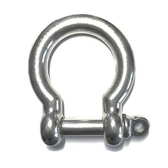 US STAINLESS Stainless Steel 316 Bow Shackle 1" (25mm) Marine Grade