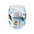 thumbnail image 2 of 3D Christmas Art Glass Cup Collection, Handcrafted Stemless Xmas Wine Glasses, Festive Holiday Glassware for Christmas Parties and Home Decor Gifting, 2 of 5