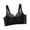 Black, variant on Bixock Wireless Jelly Bra for Women No Underwire Seamless Push Up Deep V Bras Back Support Sports Bralette Breathable Lingerie Wear with Side Support for Casual Daily Wear