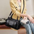 thumbnail image 3 of Bolso Mano Con Asa Superior Diseñador Hombro Cuero PU para Mujer (), 3 of 7