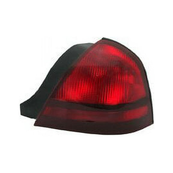 Right Outer Tail Light Assembly - Compatible with 2003 - 2011 Mercury Grand Marquis Sedan 2004 2005 2006 2007 2008 2009 2010