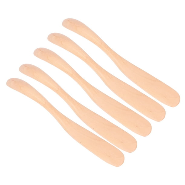 Cuchillo Para Mantequilla De 5 Uds, Herramienta Para Esparcir Queso De , Espátula Para Mermelada Para Pan, Pastel, Miel, Mantequilla De Maní, Cuchillo Chino Para Mantequilla