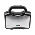 thumbnail image 2 of Máquina para hacer Panini de doble cara, 750W, prensa Panini, parrilla, máquina de desayuno para carne, enchufe europeo de 220-240V, 2 of 5