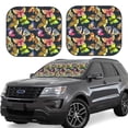 thumbnail image 1 of Fotbe Butterfly Wild Insect Juego de 2 Piezas de Parasoles para Parabrisas | Bloqueador Solar para Auto | Accesorios Plegables para Protección Solar Interior-Small, 1 of 6