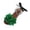 Green, variant on Women's 3d Flower Flat Sandals Fashion Open Toe Slides with Beaded Chain Slippers for Summer Casual Footwear
