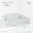 thumbnail image 4 of Bandeja organizadora para nevera YouCopia, bandeja desplegable para nevera, 4 of 7