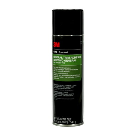 3M General Trim Spray Adhesive, 39187, Automotive, Carpet, Fabric, 19...