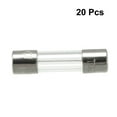 thumbnail image 3 of Uxcell 5mm x 20mm 250V 6.3A Slow Blow Glass Cartridge Fuse 20Pcs, 3 of 5