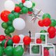 thumbnail image 5 of Globos de color verde oscuro, 12.0 in, paquete de 100 globos de látex de color verde oscuro, calidad de helio para cumpleaños, Navidad, bodas, baby shower, decoraciones de fiesta (, 5 of 5