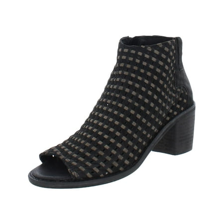 

Journee Collection Womens Devine Leather Open Toe Block Heels