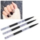 thumbnail image 1 of Pluma de pintura para manicura, juego de 3 unidades de bolígrafo para decoración de uñas, pincel para decoración de uñas, diseño de última generación, 1 of 9