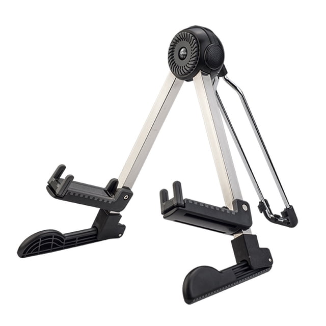 CSChome Robot Guitar Stand Vertical Guitar Stand with Metal Frame Non-Slip Foldable Floor Standing Guitar Holder for Musical Instrument
