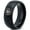 Black Dome Polish Tungsten, variant on Tungsten Lion Lioness Panthera Leo Band Ring 8mm Men Women Comfort Fit Black Dome Brushed Gray Polished