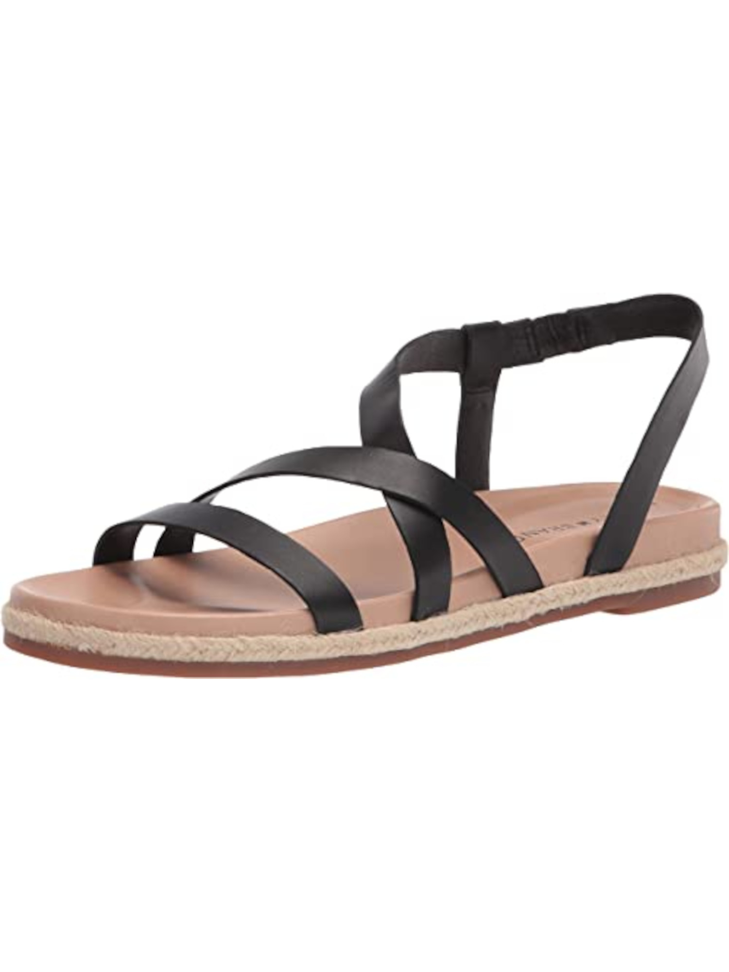 Sandales Espadrilles Lucky Brand Mahima - Wedge - Taille 10 US - Noir/Beige