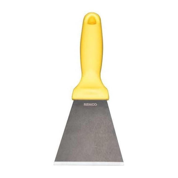 Remco Scraper,SS,3" Blade W,Yellow 69726