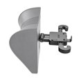 thumbnail image 4 of Almohada de cuello ajustable genérica de piel sintética con gancho para reposacabezas de coche gris, 4 of 8