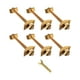 thumbnail image 1 of Conectores de fijación para muebles, accesorios con llave, fijaciones de acero para tableros de mesa 6 piezas, 1 of 8