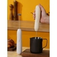 thumbnail image 4 of Milk Frother, Powerful Handheld Milk Frother, Mini Milk Foamer,Coffee Stirrer, Stainless Steel Drink Mixer For Coffee, Lattes, Cappuccino,Matcha,Hot Chocolate, Portable Foam Maker,Electric Wireless Bl, 4 of 10