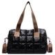 thumbnail image 1 of Bolso Mano Lona para Mujer Bolsos Portátiles Simples E Informales (negro), 1 of 9