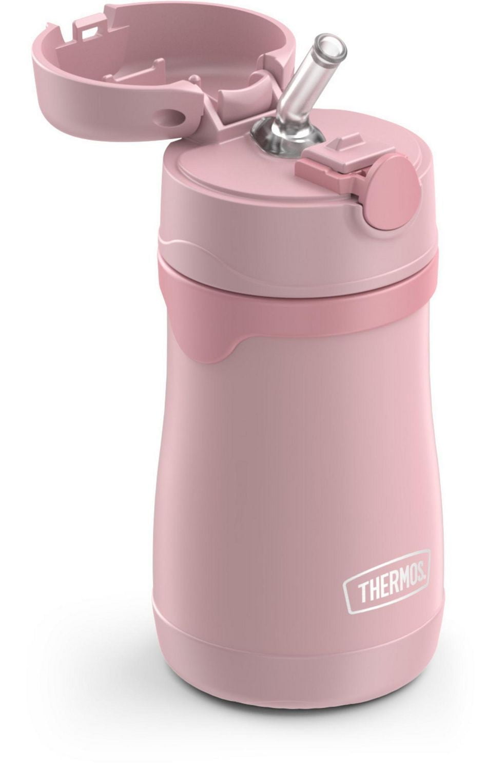 Bouteille de paille en acier inoxydable isolée sous vide Thermos Baby de 10 oz 10 Oz Bouteille