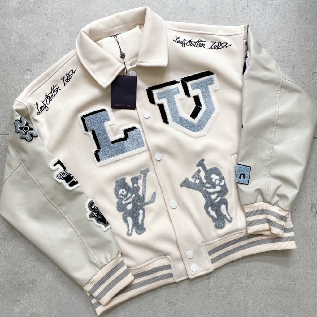 Louis Vuitton Mago de Oz mismo conejo primavera y otono traje de beisbol hombres y mujeres misma chaqueta 5DHE Bodega Aurrera en linea