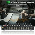 thumbnail image 6 of Professional Audio Mixer 10 Channel Stereo Mixer with Light US Plug, 6 of 9