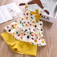 thumbnail image 1 of Ropa para niñas, ropa de verano para niñas pequeñas, trajes de 2 uds, ropa para niños, chándal para niñas, ropa para niños Tan Jianjun unisex, 1 of 2