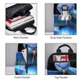 thumbnail image 3 of Balery Blue Viper Snake Mochila ligera para hombre y mujer: duradera e impermeable, ideal para la escuela, el trabajo, viajes y uso diario., 3 of 7