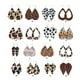 thumbnail image 3 of Pendientes Sonducket con estampado de leopardo adorno de joyería femenina colgante de oreja de gota de agua, 3 of 6