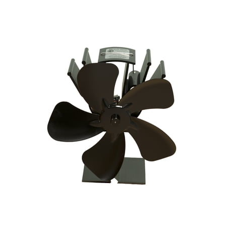 Comfort Glow 5 Blade Thermoelectric Fan for Wood Stoves, Silent - CGTF