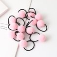 thumbnail image 1 of 10 Uds. Anillo de pelo de bola de pelo de animal bonito, banda de goma para niña, bandas elásticas para el pelo, sombreros coreanos, accesorios para el cabello para niños, adornos Tan Jianjun unisex, 1 of 2