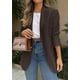 thumbnail image 3 of Blazer PRETTYGARDEN 2025 para mujer, casual, de negocios, color café S, 3 of 6