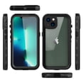 thumbnail image 6 of Dteck for iPhone 14 Plus Waterproof Case, IP68 Waterproof Underwater Dustproof Shockproof Phone Case with Rugged Full Body Protective and Built-in Screen Protector for iPhone 14 Plus 6.7",Black, 6 of 9