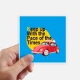 thumbnail image 1 of Youth Learning Advanced Era Sticker Square Waterproof Stickers Wallpaper Car Decal, 1 of 1