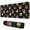 Black Skull Flower, variant on Long Mouse Pads for Desk,Blue Sun Moon Star Pattern Desk Mats on Top Of Desks, Desk Mouse Pad Extra Large with 3mm Non-Slip Base and Stitched Edge for Gaming,Office,Work,Home 31.5"x11.8"