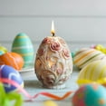 thumbnail image 4 of Easter Egg Candle Mould Reusable Silicone for Easter Candle Making Easy Release Epoxy Resin Casting for Spring Holiday Decor Table Centerpiece Chocolate Candy Mold DIY Craft, 4 of 7