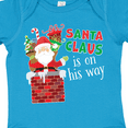 thumbnail image 4 of Inktastic Santa Claus Is On His Way Christmas Boys or Girls Baby Bodysuit, 4 of 5