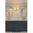 thumbnail image 4 of TEHOME Gold Metal Framed Bathroom Mirror, 20x30 Inches, Contemporary Rectangle Vanity Mirror, 4 of 7
