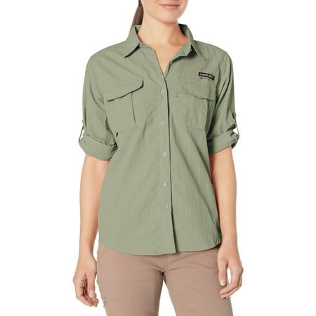 Little Donkey Andy Women s UPF 50+ UV Protection Shirt Long Sleeve Fishing Shirt Breathable and Fast Dry B.Tea L