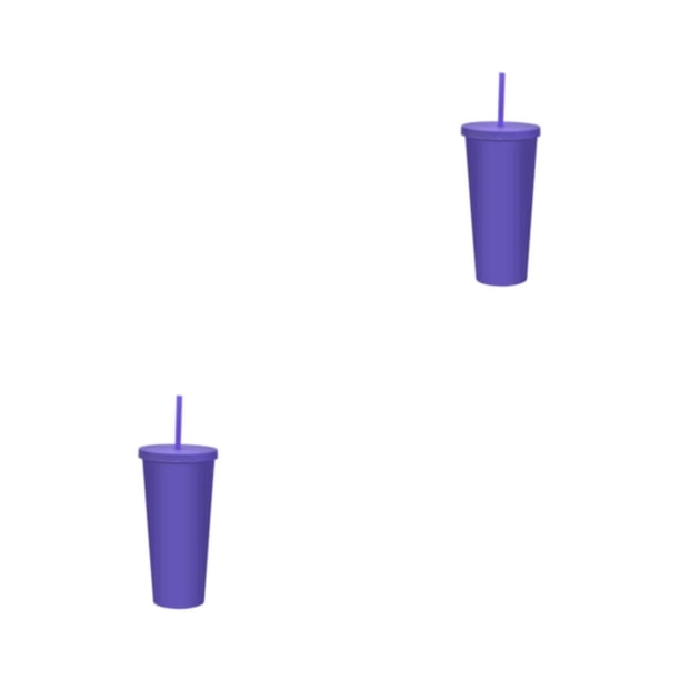 Botella de agua Bewildely Frasco al vacío 750ML Multicolor Morado oscuro 2piezas