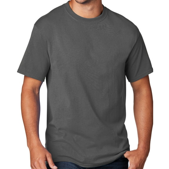 Men's Regular Guy Classic T-shirt, 2XL Charcoal Grey
