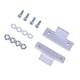 thumbnail image 1 of Kit de reparación de tocadiscos, funda antipolvo, pestañas de reparación premium, soportes, funda antipolvo Plata, 1 of 3